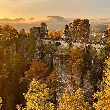 度假居 Am Panoramaweg Saechsische Schweiz *