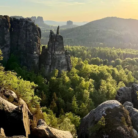 Am Panoramaweg Saechsische Schweiz Vakantiehuis Lichtenhain (Sebnitz)