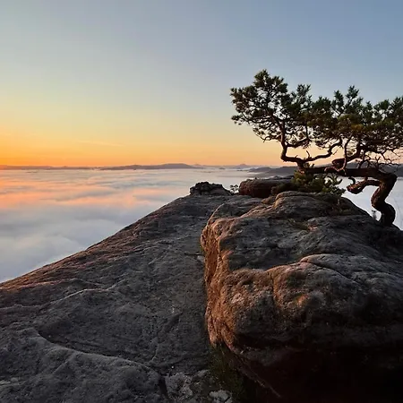 度假居 Am Panoramaweg Saechsische Schweiz *