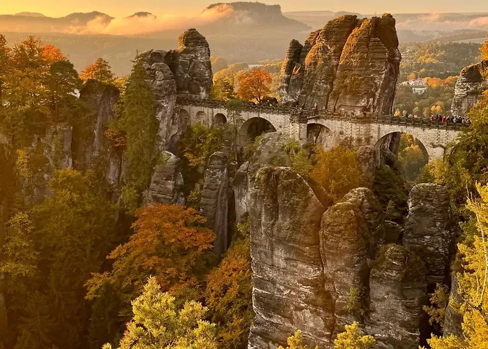 度假居 Am Panoramaweg Saechsische Schweiz *