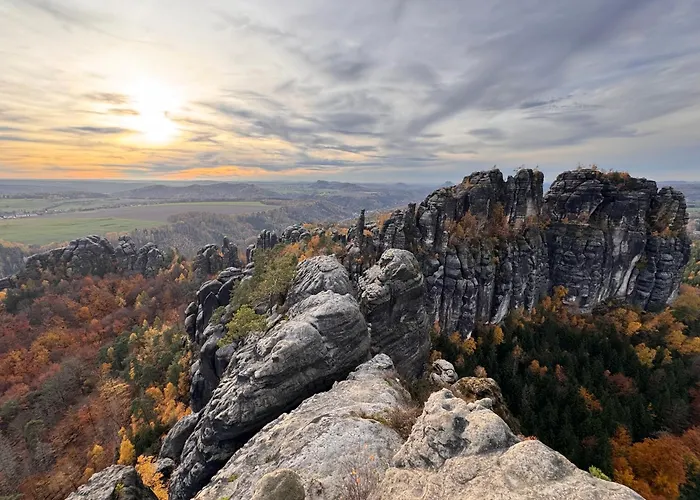 Am Panoramaweg Saechsische Schweiz *