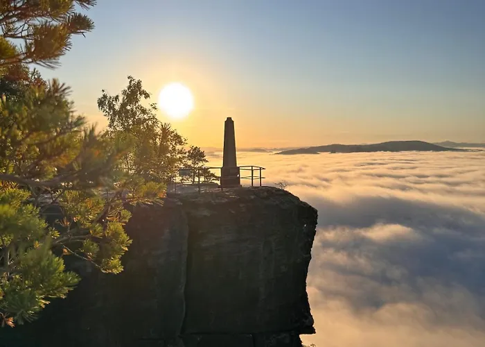 Am Panoramaweg Saechsische Schweiz Feriehus Lichtenhain (Sebnitz)