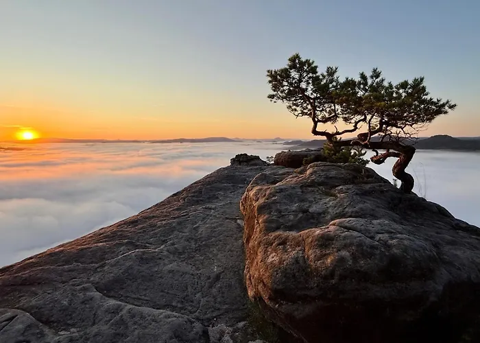 度假居 Am Panoramaweg Saechsische Schweiz *